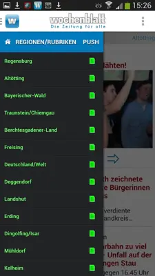 Wochenblatt android App screenshot 0